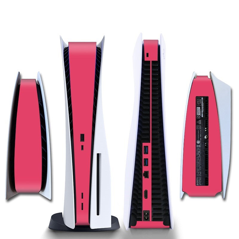 Gaming Console Sticker Strip | Bescherming Skin |  Accessoires geschikt voor Playstation (PS5) | Roze