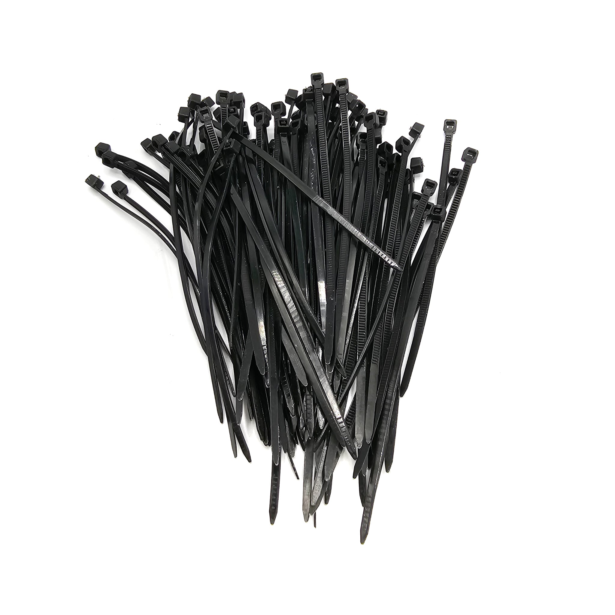 Tie Wraps | Tyraps | Cable Ties | 14cm | 50 pieces | Black