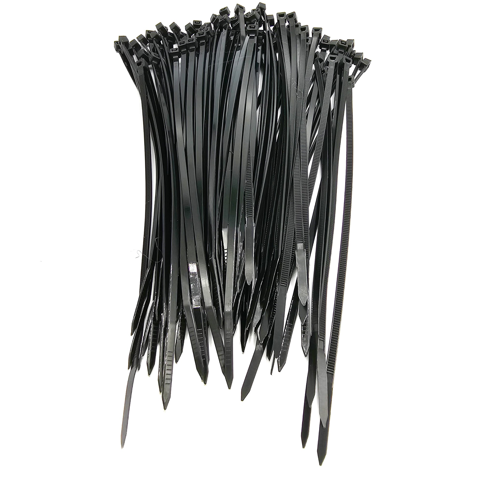 Tie Wraps | Tyraps | Cable Ties | 28cm | 50 pieces | Black