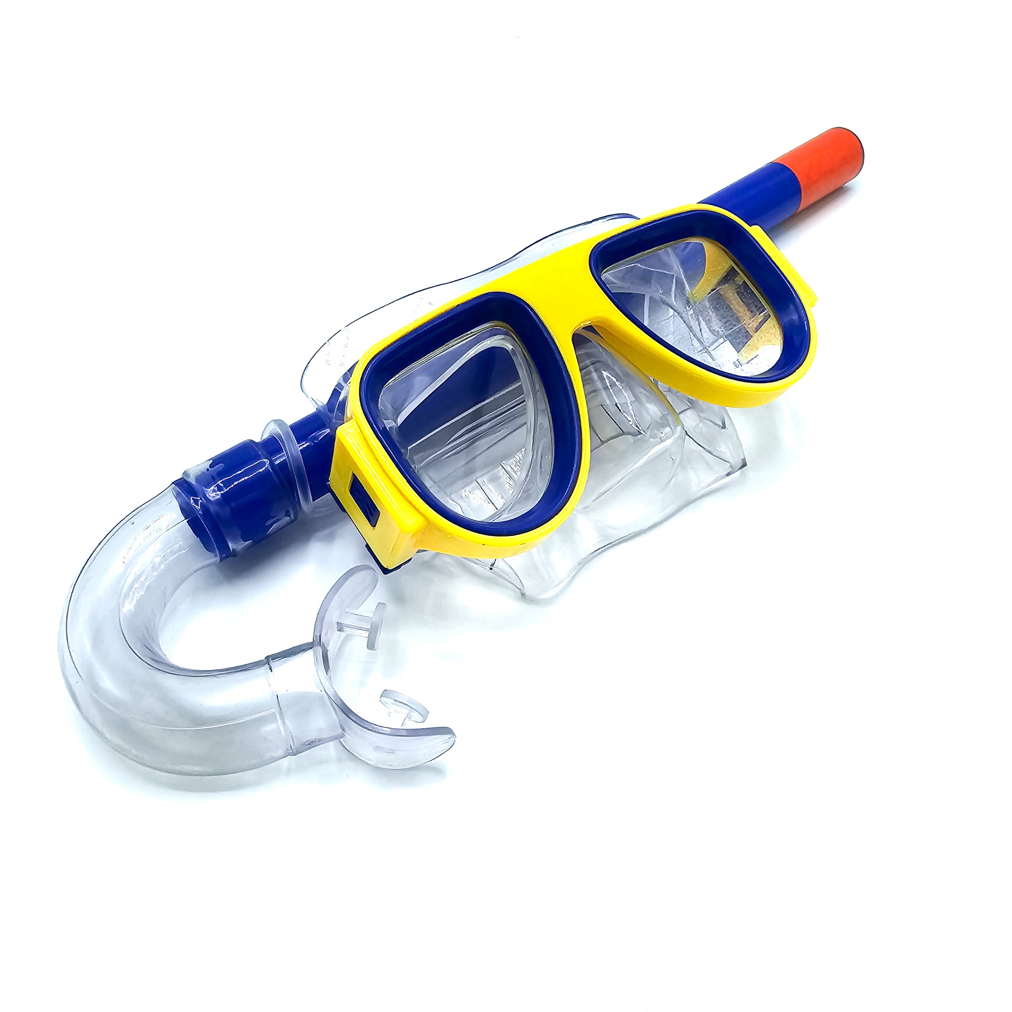 Snorkel set | Diving goggles | Snorkeling &amp; Diving | Blue with Yellow