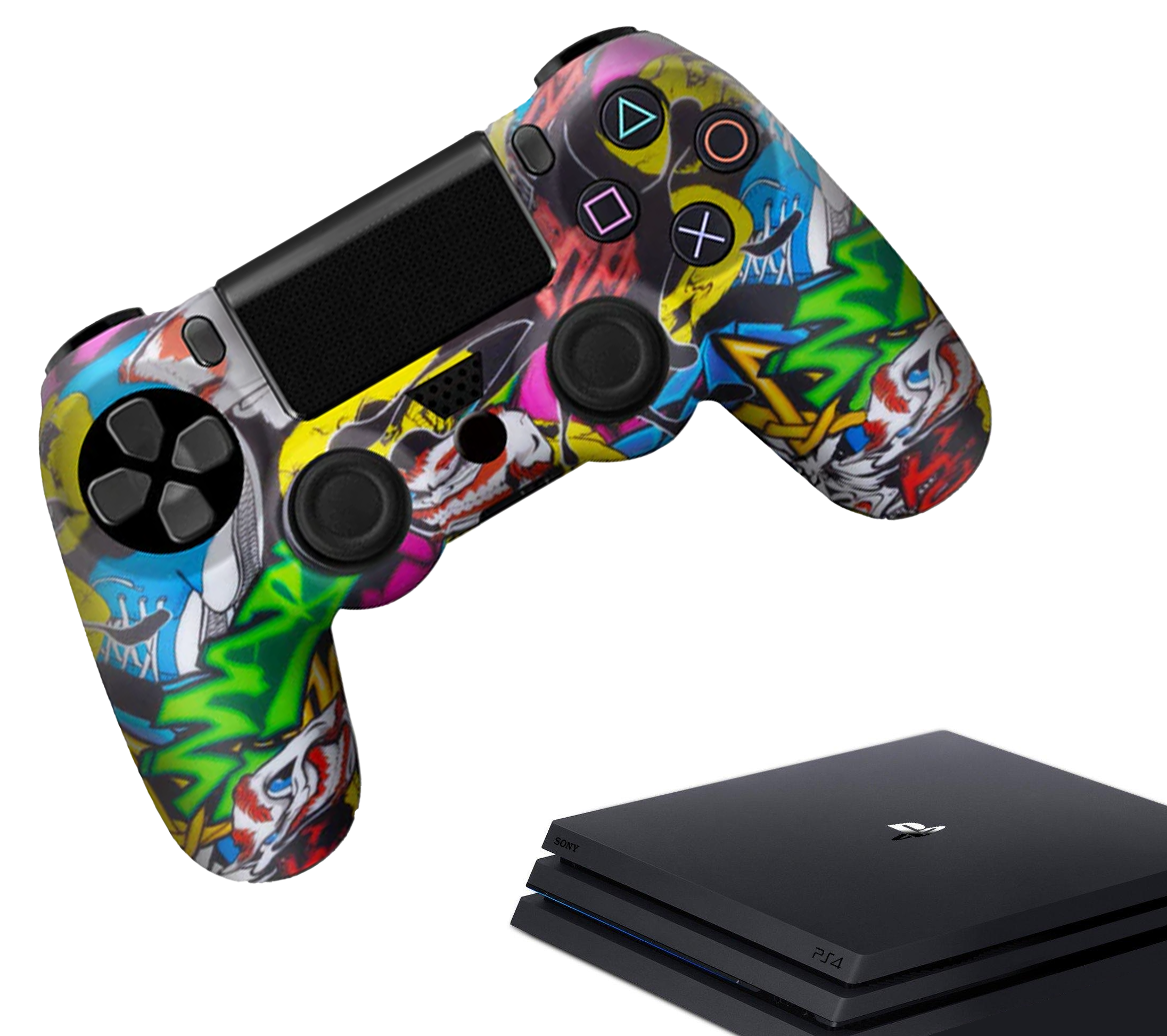 Gaming Controller Hoesjes | Performance Case | Softcover Grip Skins | Accessoires geschikt voor Playstation (PS4) | Grafity