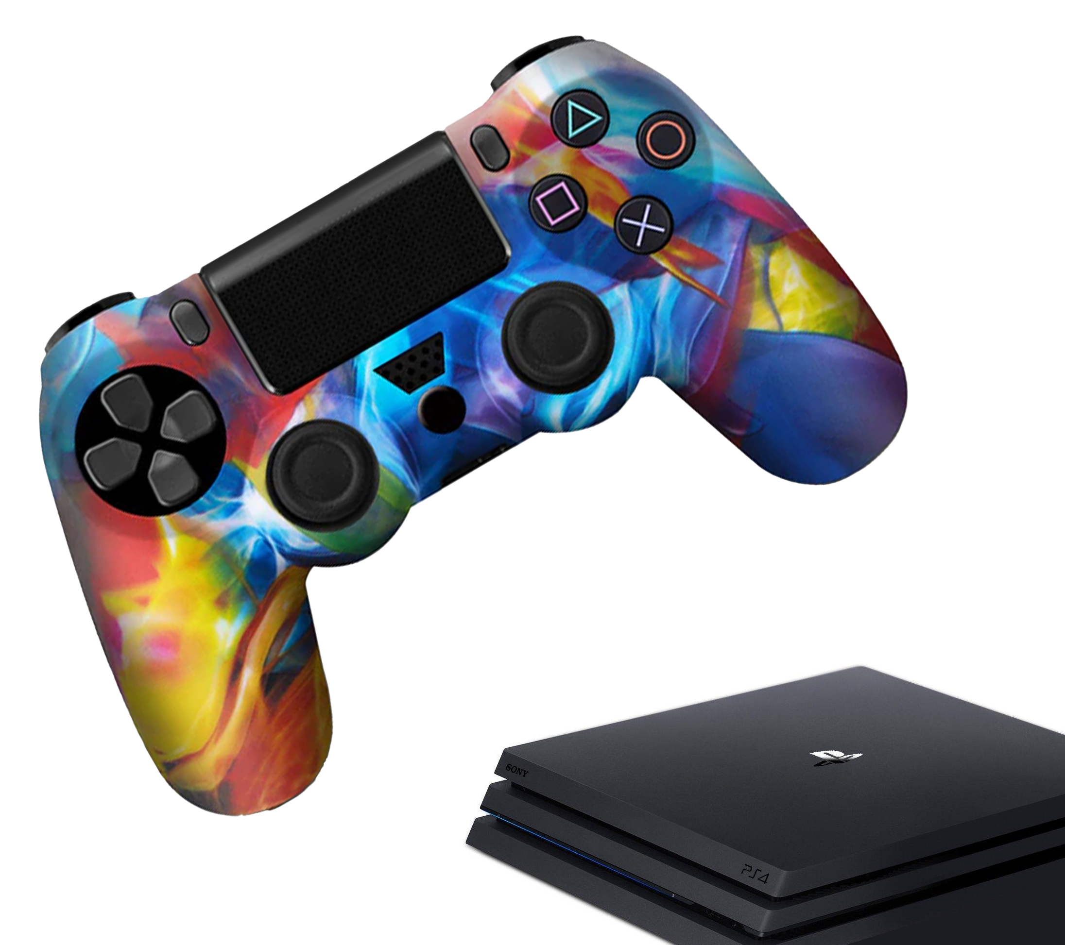 Gaming Controller Hoesjes | Performance Case | Softcover Grip Skins | Accessoires geschikt voor Playstation (PS4) | Colors