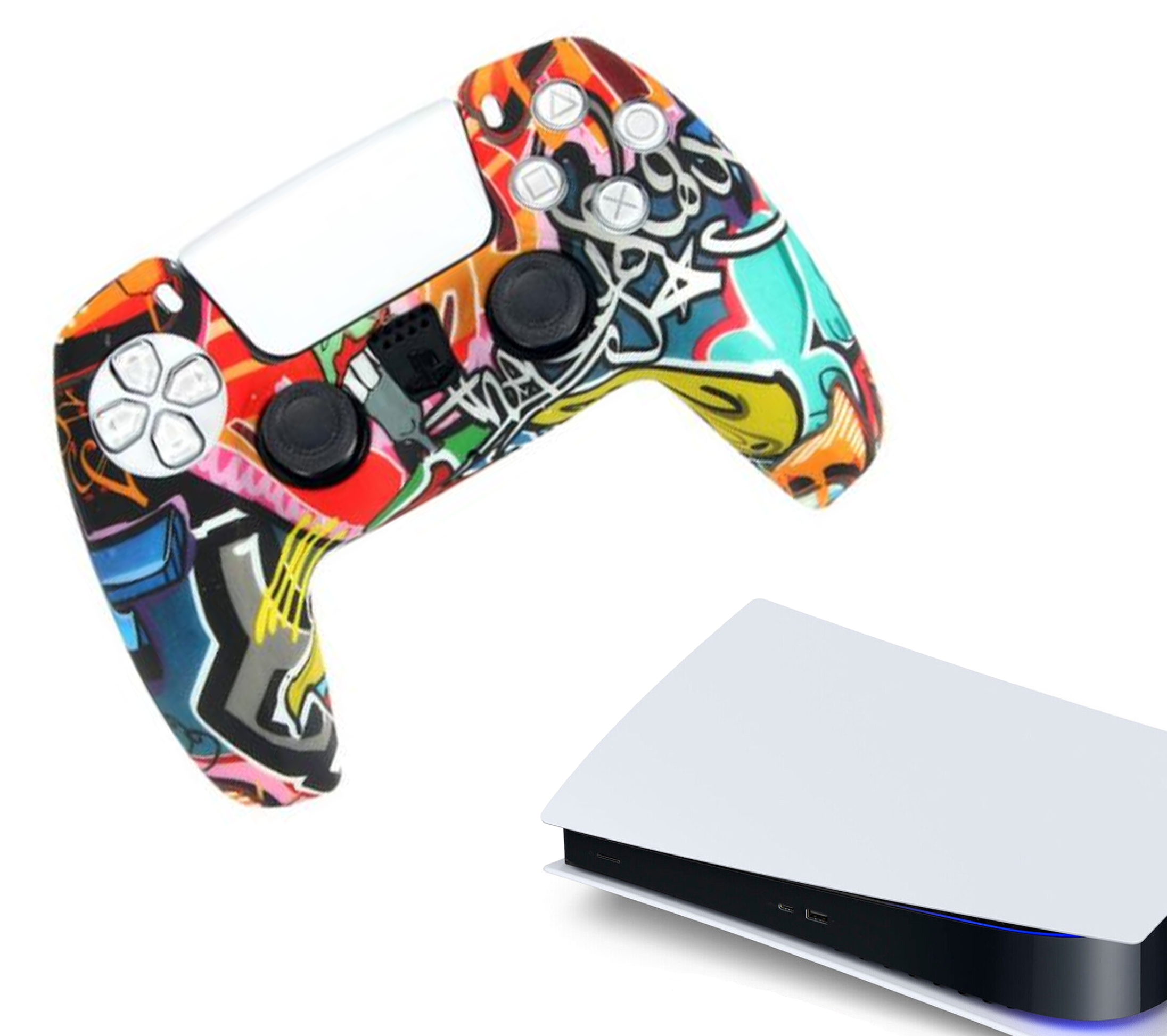 Gaming Controller Hoesjes | Performance Case | Softcover Grip Skins |  Accessoires geschikt voor Playstation (PS5) | Sport