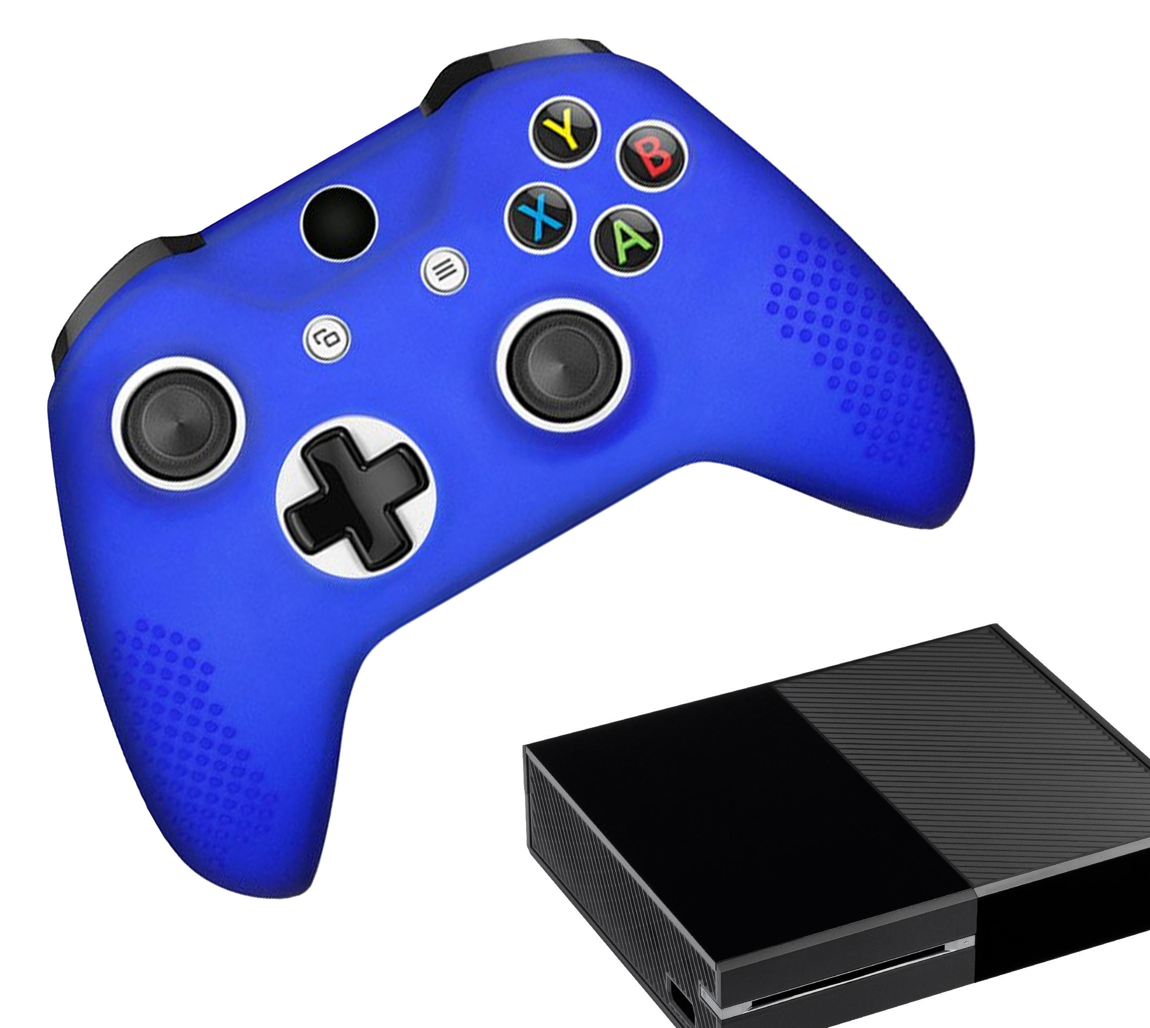 Gaming Controller Hoesjes | Performance Case | Softcover Grip Skins | Accessoires geschikt voor Xbox (One) | Blauw