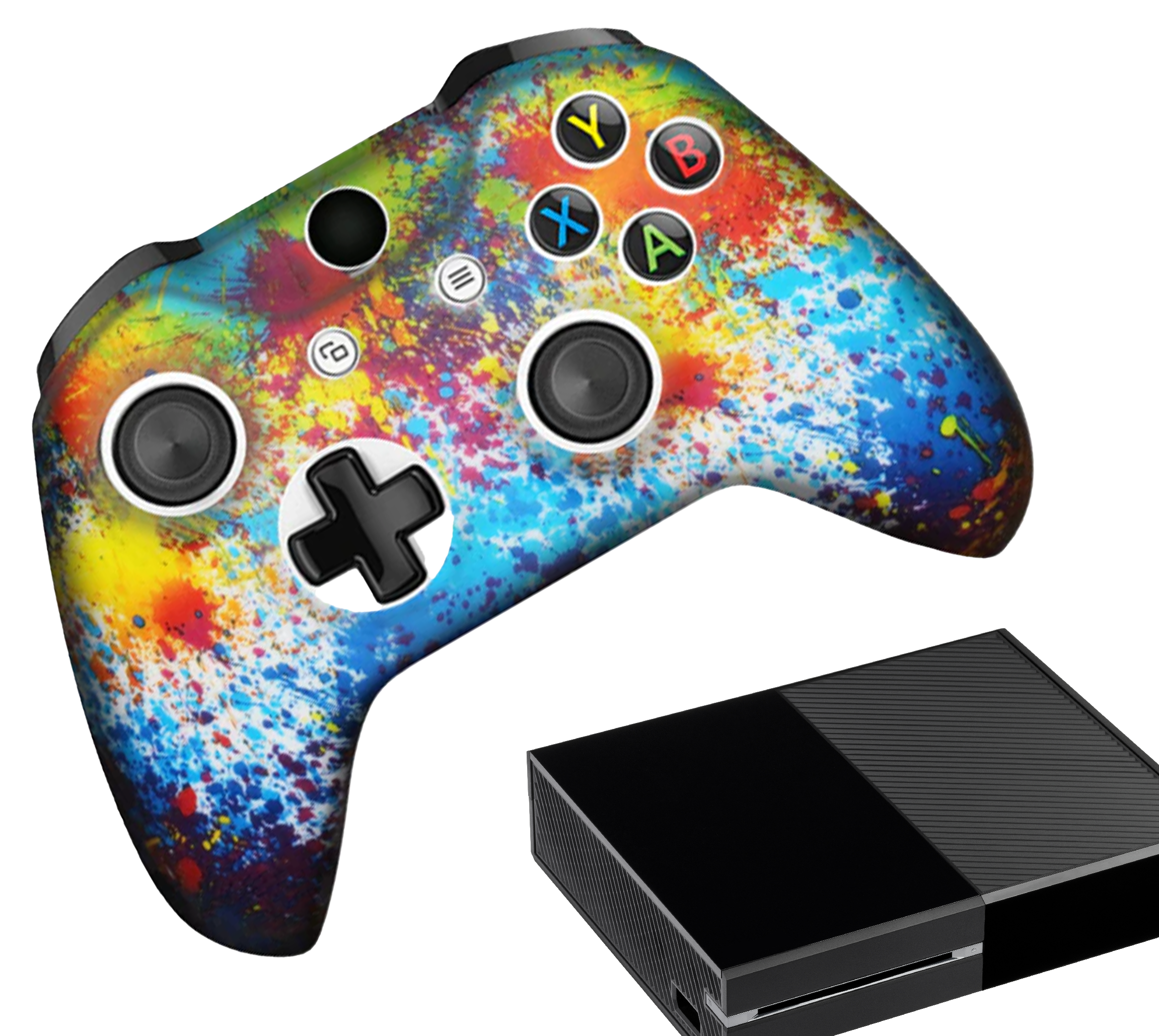 Gaming Controller Hoesjes | Performance Case | Softcover Grip Skins | Accessoires geschikt voor Xbox (One) | Color Sprinkle