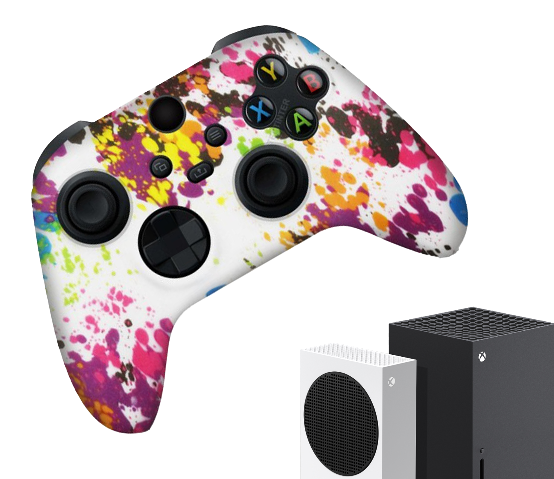 Gaming Controller Hoesjes | Performance Case | Softcover Grip Skins | Accessoires geschikt voor Xbox (Series X/S) | Painting