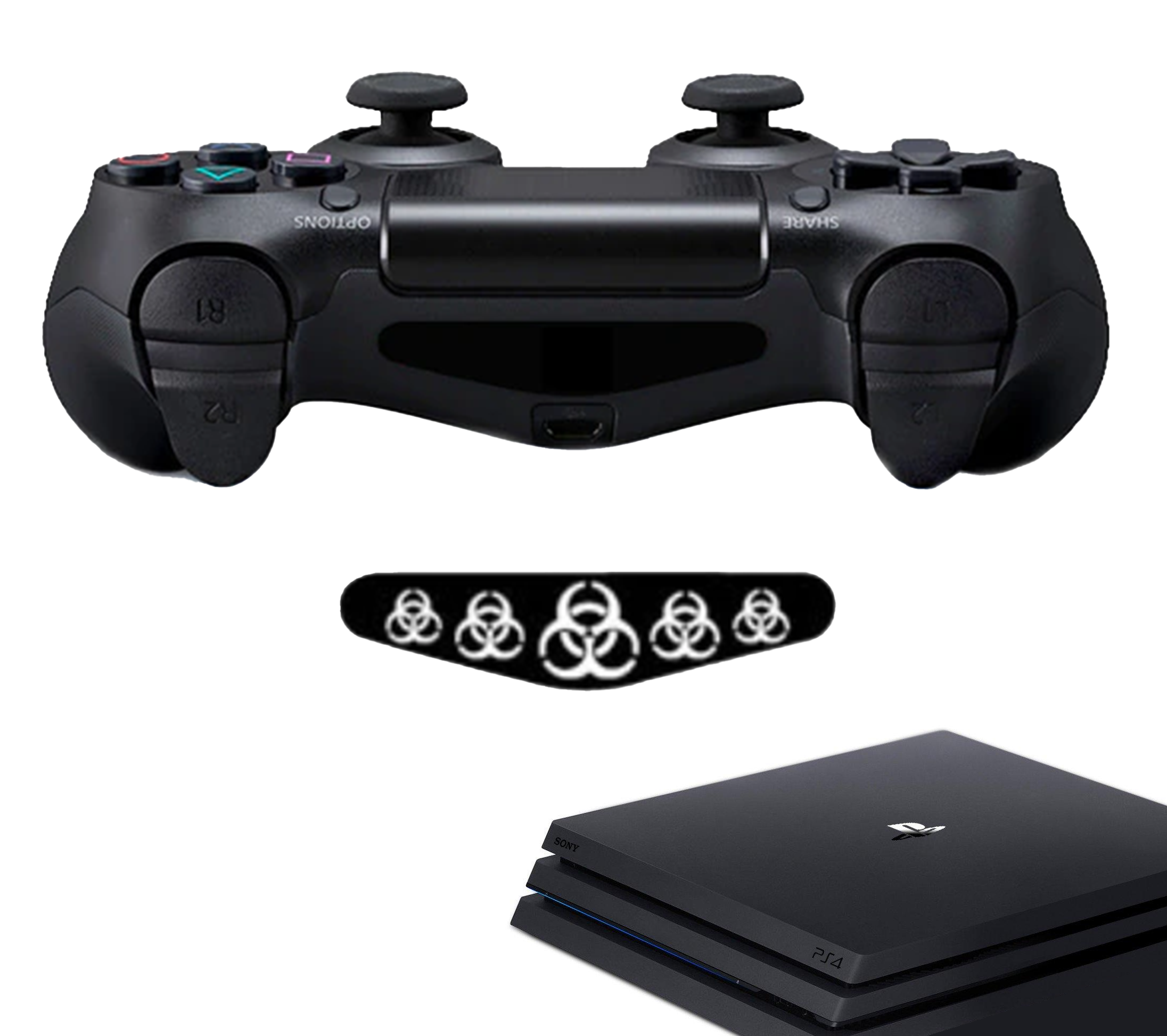 Gaming Controller Stickers | Accessoires geschikt voor Playstation (PS4) | Gamen