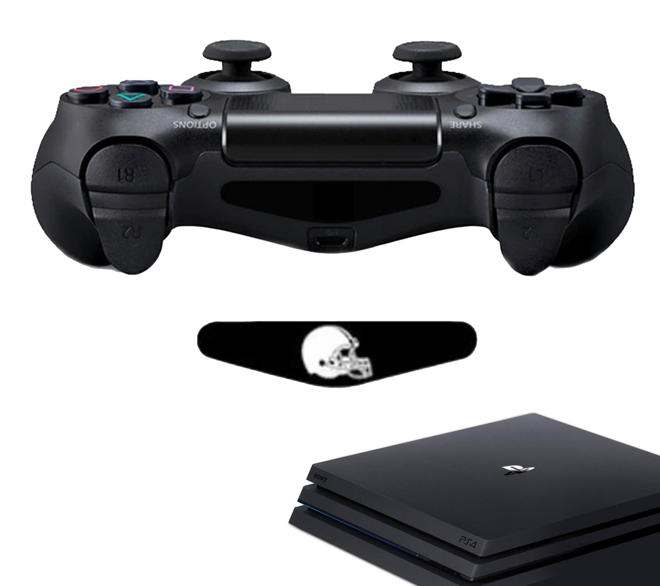 Gaming Controller Stickers | Accessoires geschikt voor Playstation (PS4) | Helm