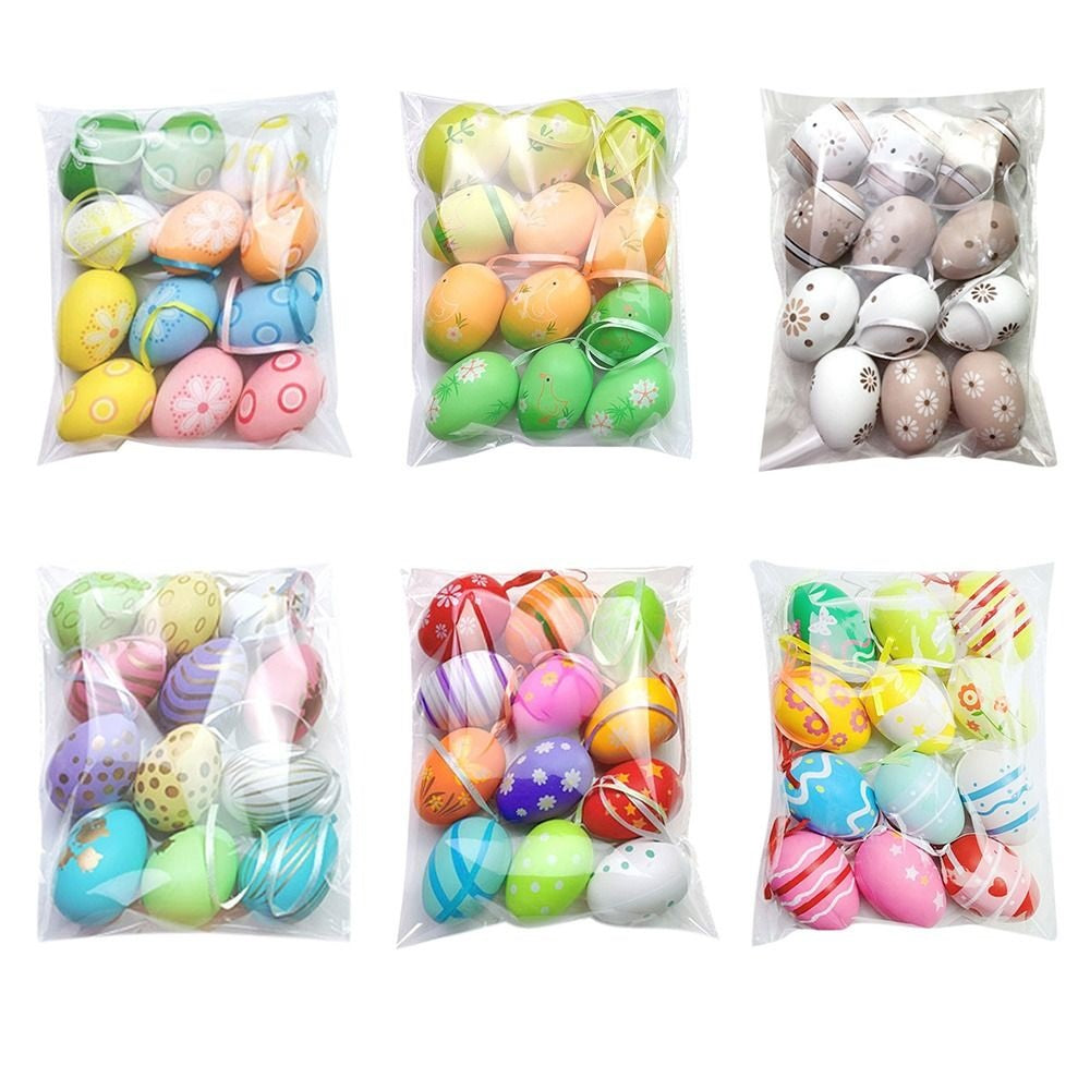 Easter | Easter | Easter Bunny | Easter eggs Flowers | Hang up | Set of 10 pieces in different colors