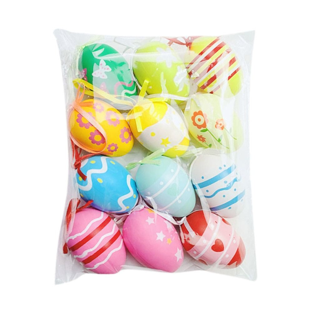 Easter | Easter | Easter Bunny | Easter eggs Happy | Hang up | Set of 10 pieces in different colors