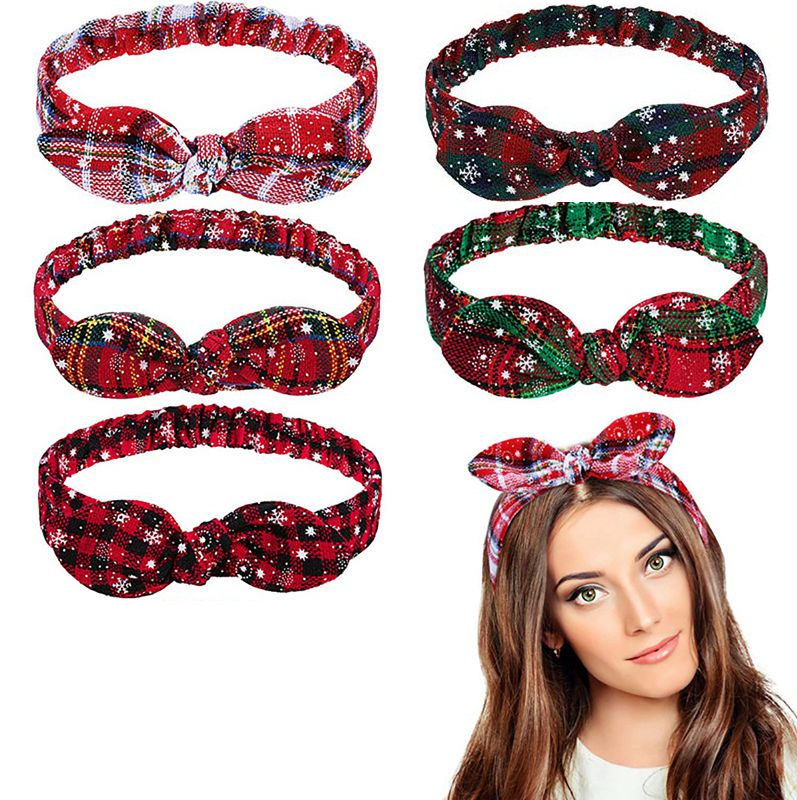 Hairband | Bandana | Christmas | Santa Claus | Christmas tree | Christmas | Christmas | Christmas | Xmas | Top left