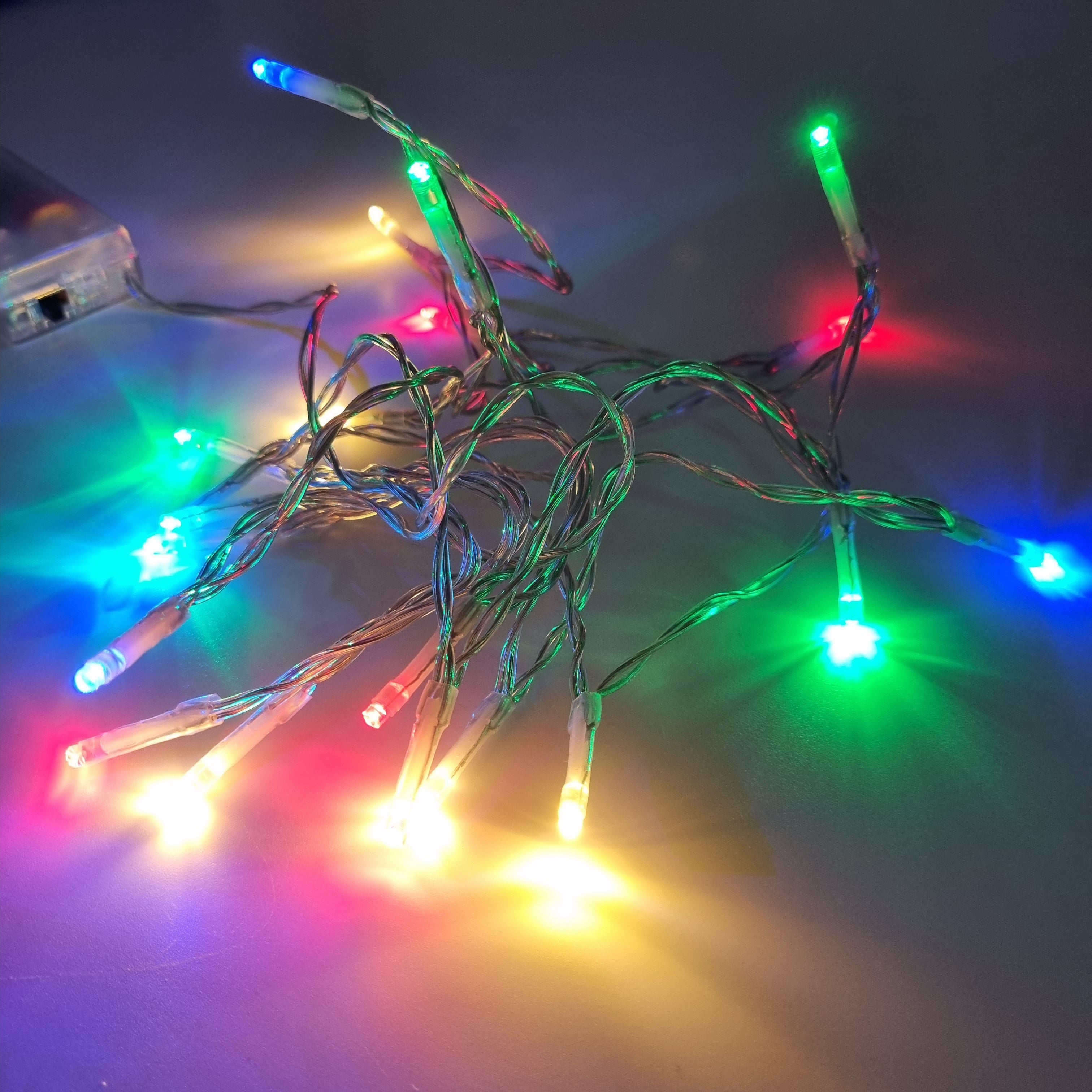 Christmas Tree Lights | Hang up | Christmas decorations | Decorate | Multicolor LED Light | 1 M