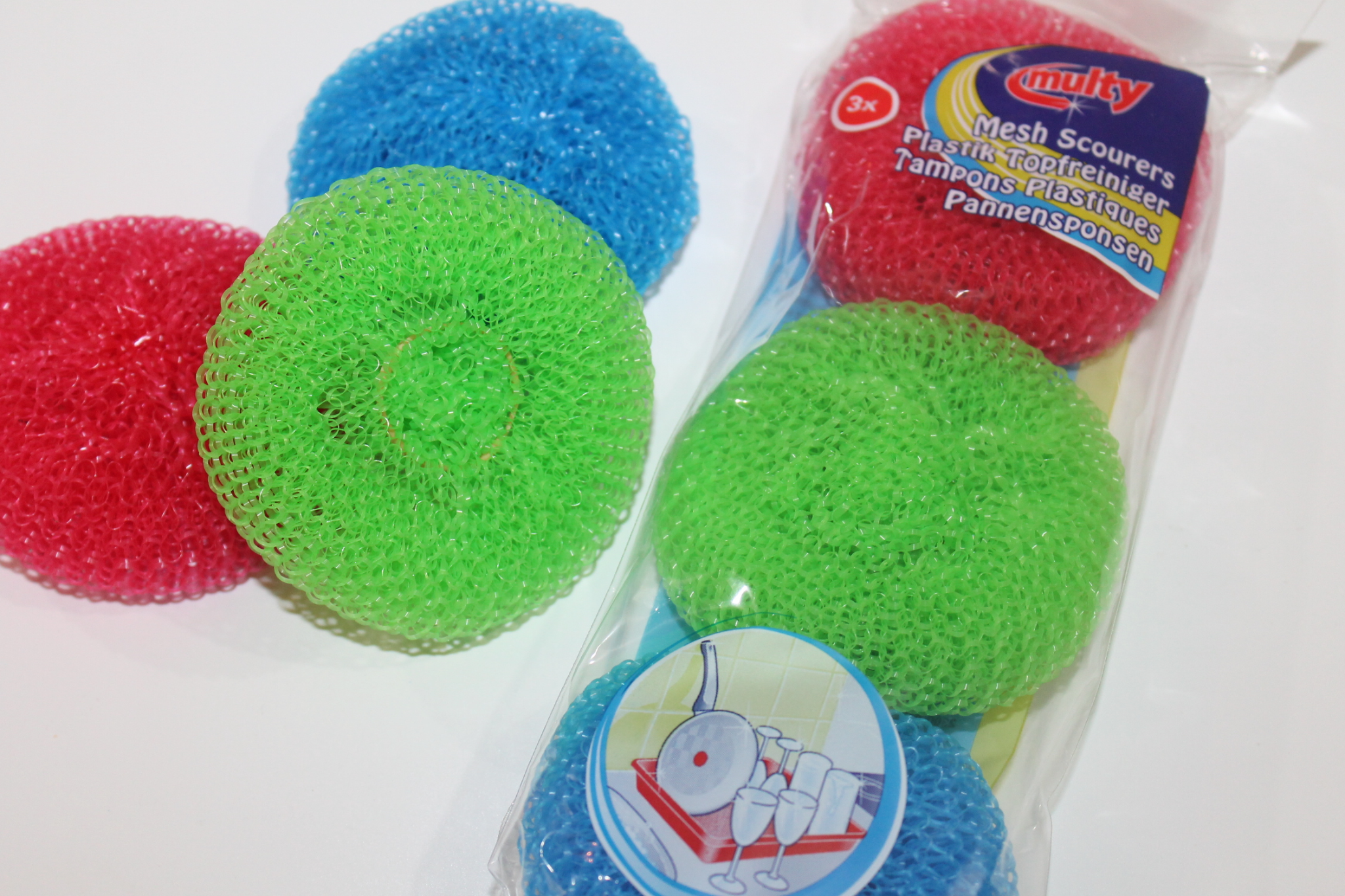 Pan sponge | Scouring sponges | Sponge | Sponges | Cleaning | Multicolor