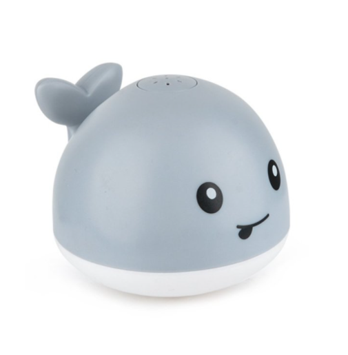 Bath | Wally the Whale - Gray | Luminous | Sensor Fountain | Different Multicolor Colors Light