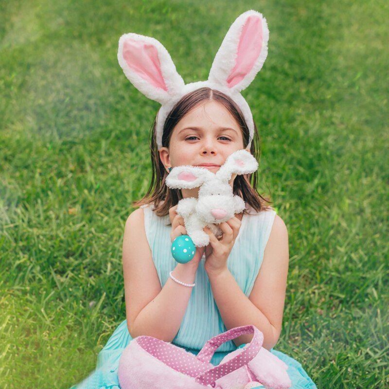 Easter | Easter | Easter Bunny | Bunny Ears | Headband | Diadem | Set of 2 in Random colors