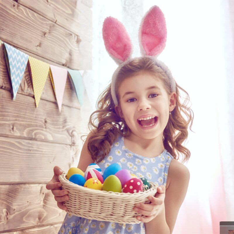 Pasen | Easter | Paashaas | Hoofdband | Diadeem | Set van 2 in Willekeurige kleuren | Bunny Ears