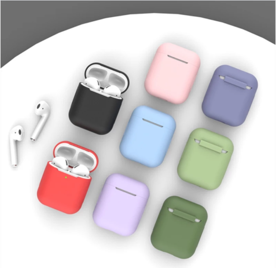 Airpods Beschermhoesjes | Performance Case | Accessoires geschikt voor Apple Airpods | Donker Rood