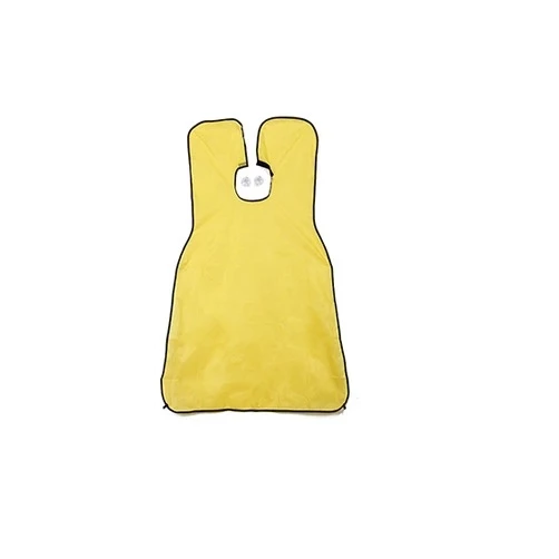 Shave Apron | Shave | Beard cape with suction cups | Shaving beard | Hair catcher | Yellow