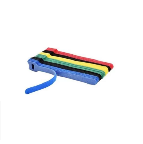 Cable holders | Cable clamp | Velcro | Multicolor | Total 25 pieces