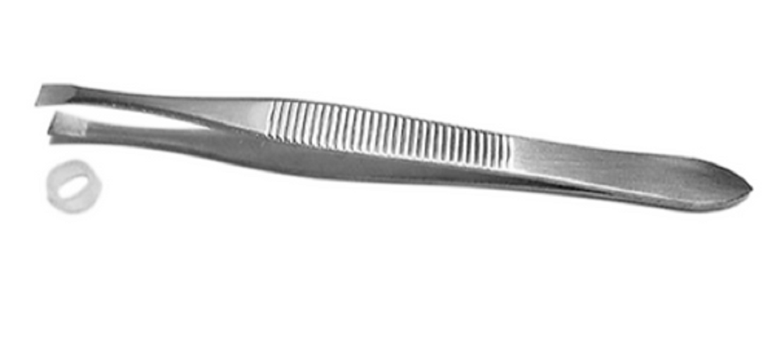 Tweezers | Stainless steel | Plucking eyebrows