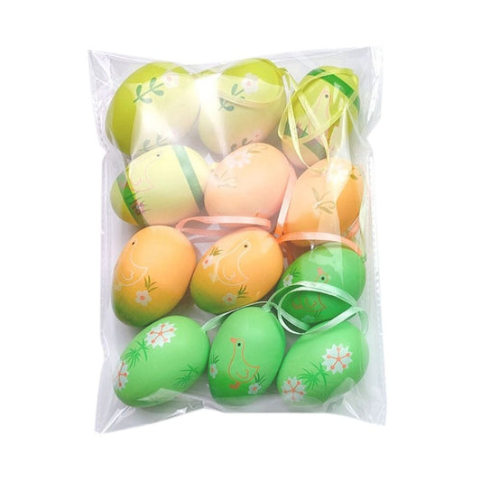 Easter | Easter | Easter Bunny | Easter eggs Duckling | Hang up | Set of 10 pieces in different colors