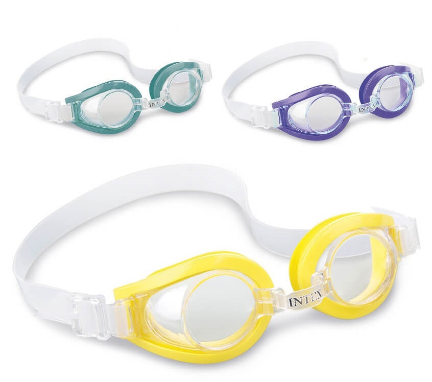 Intex Swimming Goggles 3-8 Years | Diving goggles | Yellow